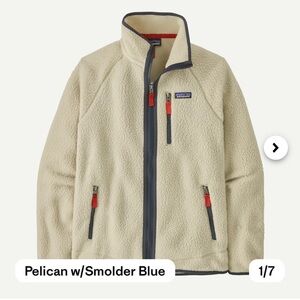 Patagonia Retro Pile Fleece Jacket - Cream, Natural